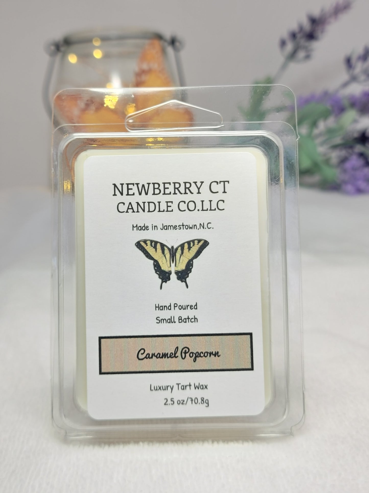 Caramel Popcorn | Spring Collection| 2.5 .oz Premium Wax Melt
