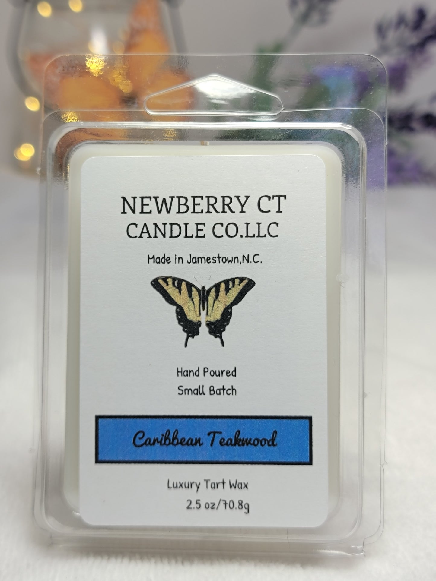 Caribbean Teakwood | Spring Collection| 2.5 .oz Premium Wax Melt