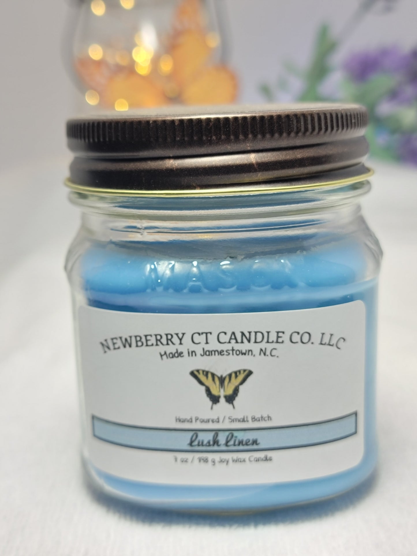 Lush Linen | 7 .oz Mason Jar
