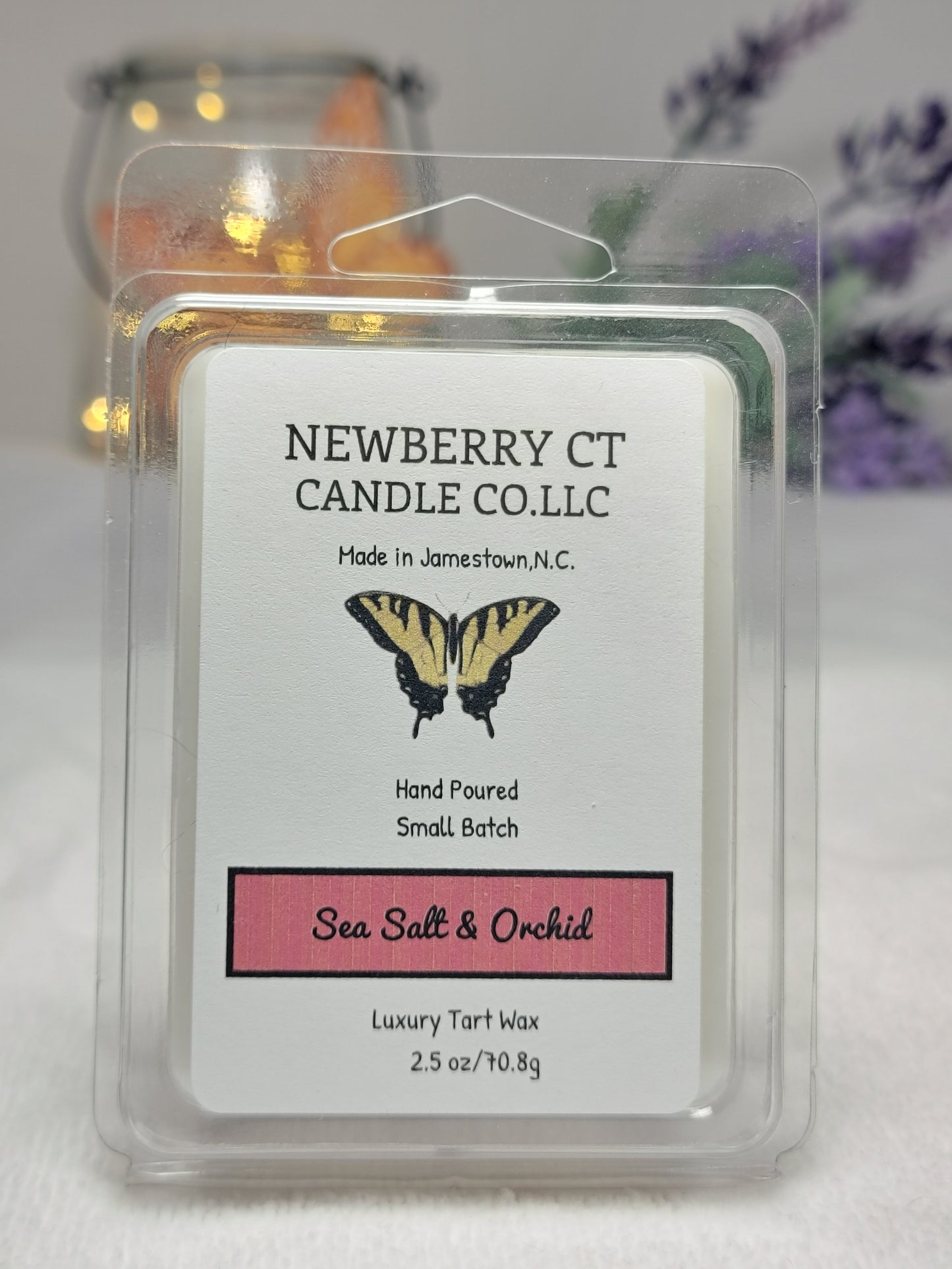 Sea Salt & Orchid | 2.5 .oz Premium Wax Melt