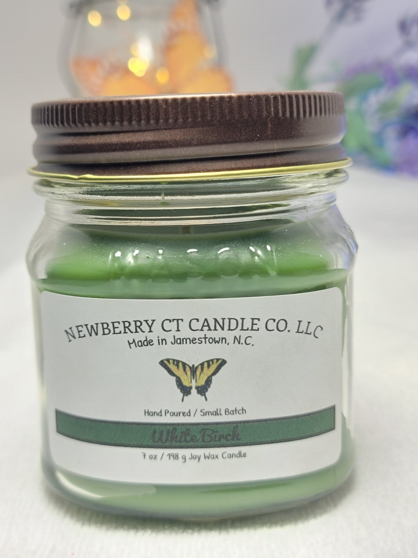 White Birch | 7 .oz Mason Jar